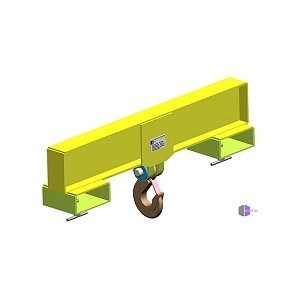 Захват для вилочного погрузчика с крюком